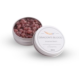 Incense Burner Kit with Frankincense, Dragon's Blood and Nag Champa Incense. Cast iron Incense burner + 30ml tins fresh incense + Stainless Steel Tongs