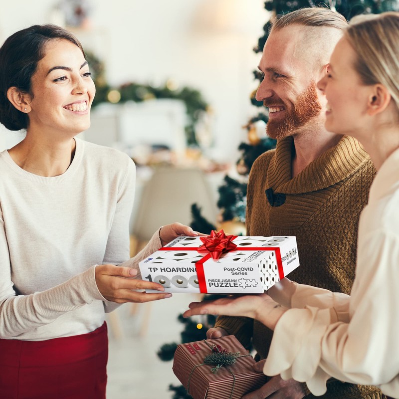 1000 Piece Jigsaw Puzzle, Toilet Paper Puzzle, TP Hoarding -