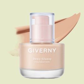 Anjumain Giverny Dewy Glassy Foundation 30ml, 25NW Tan Beige, 1 unit / 지베르니 듀이 글래시 파운데이션 30ml, 25NW 탠 베이지, 1개