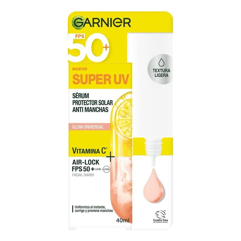 Protector Solar Facial Super Color Fps50 40ml Garnier