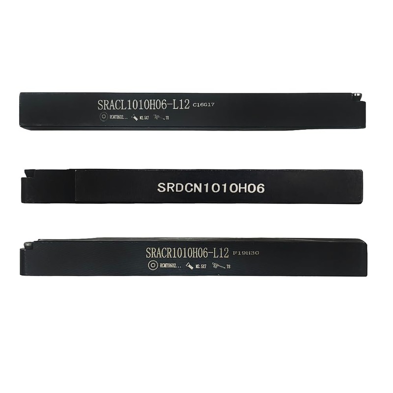 3/8 “ (10mm) SRACR/SRACL/SRDCN1010 H06 Lathe Turning Tool Holder Set