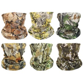 Guifier Multifunctional Face Mask, Bandanas, Multifunctional Scarf, Headscarf, Headband, Motorcycle Neck Scarf, Headgear, UV Resistance for Yoga, Running, Hiking, Motorcycling