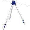 Fishing Rods Tripod Aluminium Alloy Retractable Fishing Rod Stand for