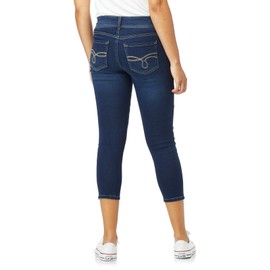 WallFlower Women's Ultra Crop Mid-Rise Insta Soft Juniors (Standard and Plus), Riverton, 11