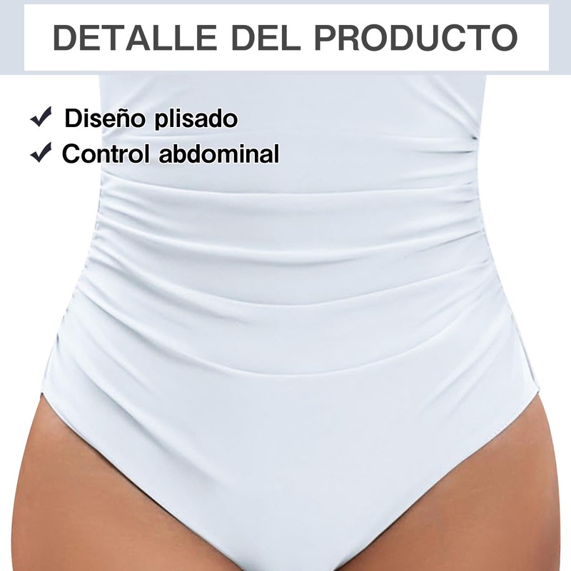 COLIZERE Traje de Baño de Una Pieza Mujer Bañador con