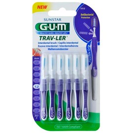 Gum Trav-ler Interdental Brush 12mm, 6pcs