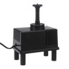CoCocina 1.5W Solar Powered Water Pond Filter Pump Home Garden