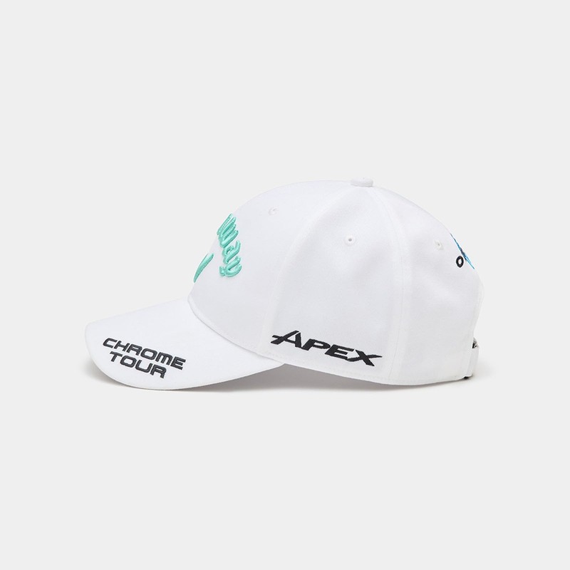 Callaway 25SS_1036_White x Green FR Men's Continuing Classic Cap