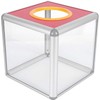 KAFENDA Acrylic Donation Ballot Box for Fundraising, Suggestion Box (20cm)