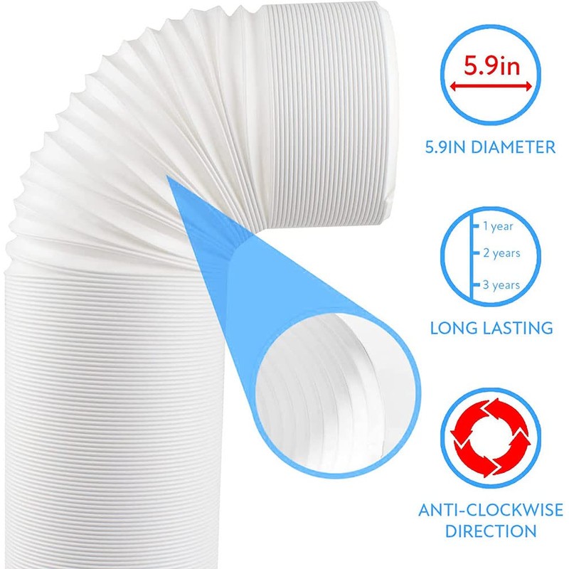 Air Conditioner Hose, AOPANDA Portable Air Conditioner Exhaust Hose, 5.9