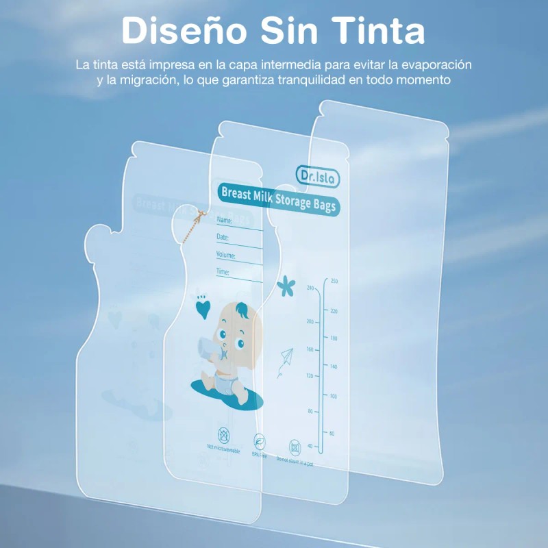 Bolsas Para Leche Materna Dr.isla Msb01 150 Piezas