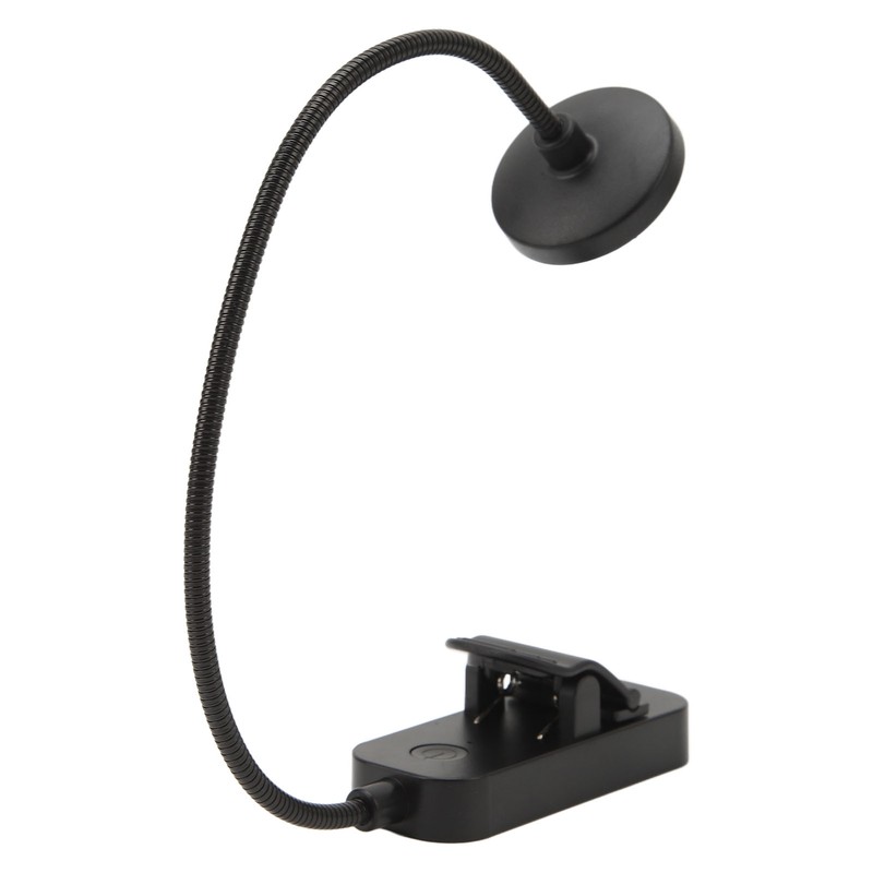 LED Book Light 3 Color Temperature Stepless Dimming USB Rechargeable