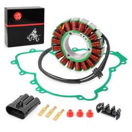 Stator + Cover Gasket Compatible with Polaris Ranger RZR XP 900 1000 Turbo PRO RS1 General 1000 2013-2023 4015340 4015292 4013990 4013970 4013013 4014839 4014406 4014402