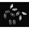 NicelyFit Clear Push-on Snap-in Nose Pads for Oakley Eyeglass Frames