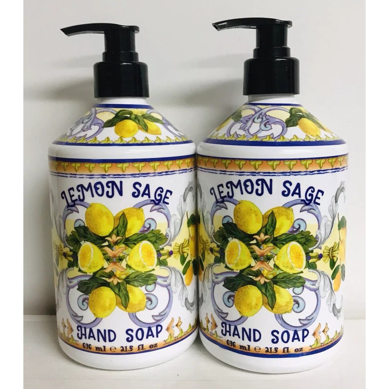 Home & Body Co. 2 Bottles HOBO ~ Lemon Sage