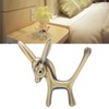 Donkey Ring Holder Donkey Statuette Durable Zinc Alloy Retro Style