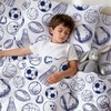 LONAVA Toddler Kids Comforter Set - 4 Pieces Toddler Bedding