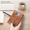 Pefiam Full Grain Leather Bifold Wallet for Men - 11