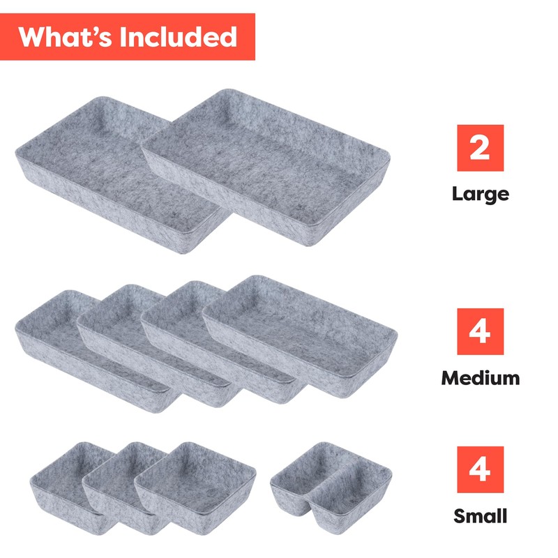 Rajas Goods Drawer Organizer Compatible with Ikea Alex Drawer Unit,