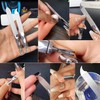 VOGARB Nail File for Men Fingernail and Thick Toenails, Multifunctional