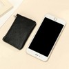Key Case Leather Black Modern Classic, black, Minimalist