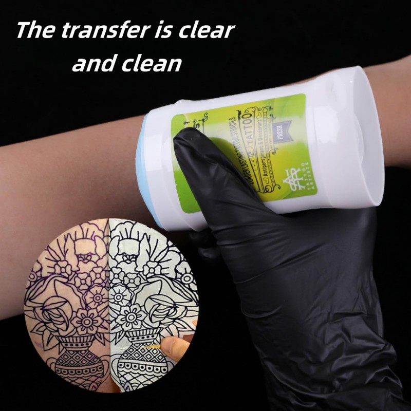 Professional Tattoo Transfer Gel with Green Soap Formula | Tattoo