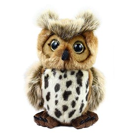 RAPPA Plush owl 20 cm ECO-FRIENDLY