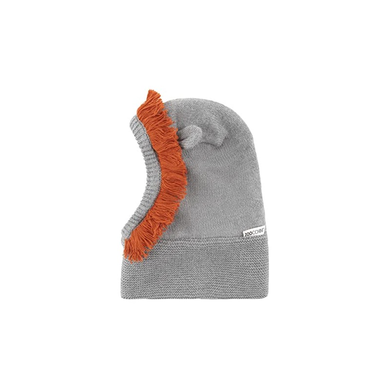 Zoocchini Baby Knit Balaclava Hat - Leo The Lion 6-12M