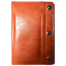 BEERUST Pu Leather Watch Pouch for 2 Watches | Travel Watch Case, Snap Buttons | Portable Storage Bag (Brown)