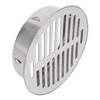 Nivvity Anti Blocking Balcony Floor Drain Stainless Steel Outdoor (160