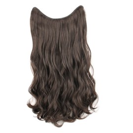 Clip In Curly Hair Extensions for Women Hairpiece Easy to Apply Comfortable Breathable for Volume Style