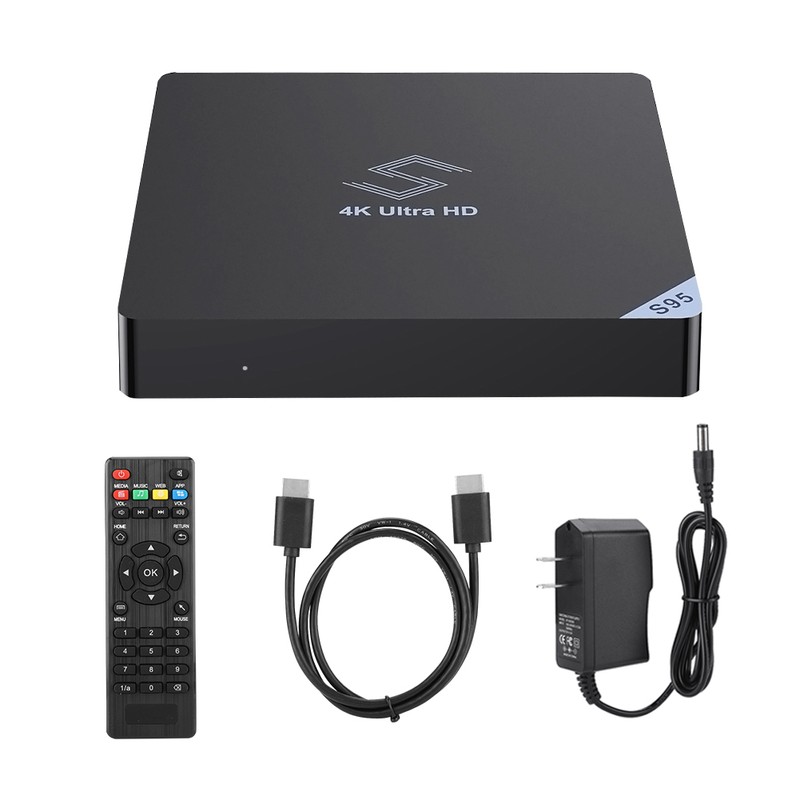 S95 S905X2 2+16G Dual WiFi+BT4.0 STB Smart TV Box HD