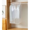 XIAKE Garment Bags M/oth-proof Dust Cover Coat Hanging Clothes Storage