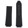 FACLE leather watch strap 25mm Rubber watch band replacement for