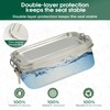 LEEPENK 304 Stainless Steel Lunch Box and Food Containers with