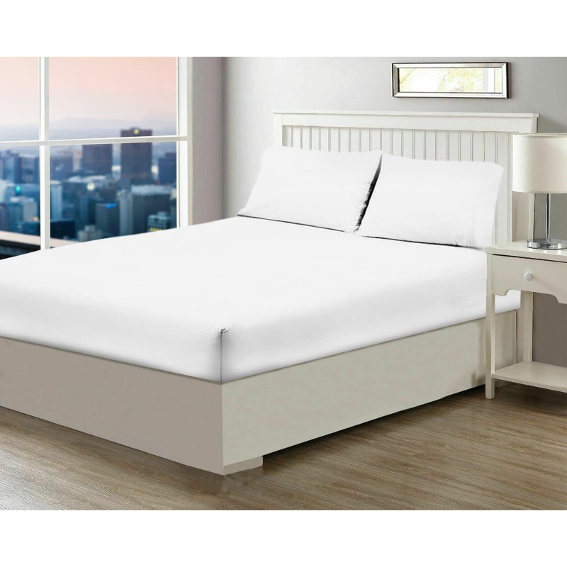 Sapphire Collection Fitted Sheet Non Iron Percale 180 Thread Count