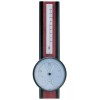 Hokco Weather Station Analog Barometer Thermometer Hygrometer Mahogany 18 in
