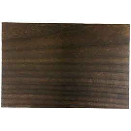 Kanazawa Kogei Iwamoto Kiyoshoten Lunch Mat, Rectangular Design, Cafe Plate, Grilled Paulownia, Wooden, Made in Japan