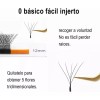 Nagaraku Extensiones De Pestañas 5d W Shape 8-15mm Mix