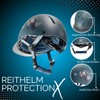 PFIFF ProtectionX Unisex Youth Riding Helmet, Blue, S