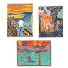 EdisonBrain Munch Van Gogh Monet Screaming Cafe Terrace at Night