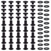 YIXISI 25 Set M5x8mm Chicago Binding Screws Kit, Book Binding
