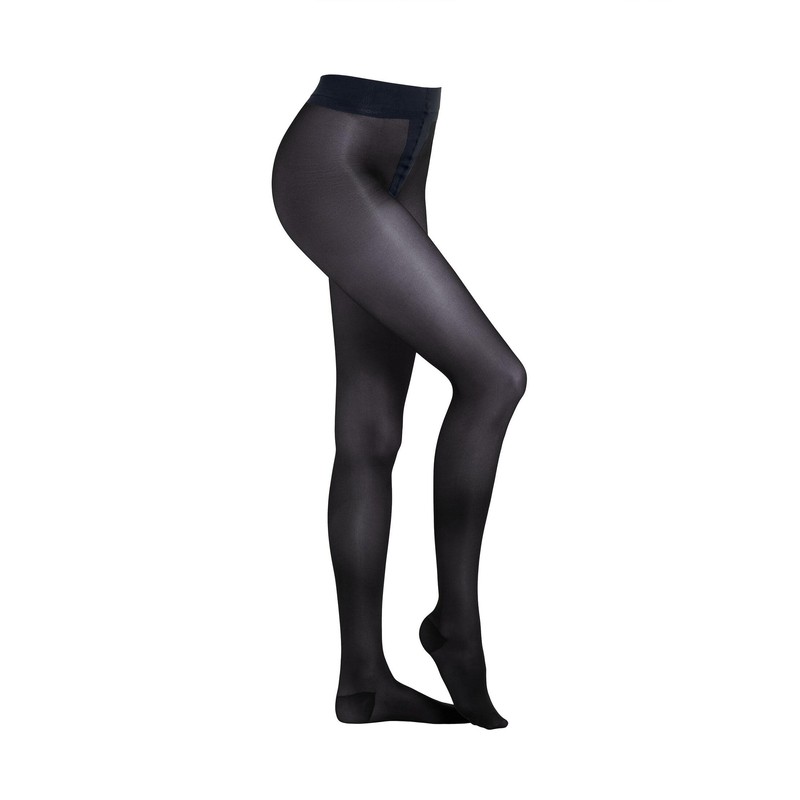 Camano Women's Tights 8100, Blue (Navy 0004), 48-50 EU (Manufacturer