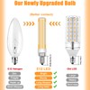 BROLSKUN E12 Candelabra Bulb 100 Watt Ceiling Fan Replacement Bulbs