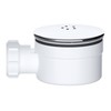 SPARES2GO Shower Trap for 90mm Tray Plug Hole 1.5" Drain