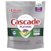 Cascade Platinum ActionPacs Dishwasher Detergent Lemon Scent, 21 ct (Pack