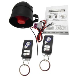 KACEPAR Universal Car Alarm Device, Universal 12V Car Alarm System, Car Alarm Device, Suitable for DC12V Cars