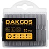 DAKCOS 20-Piece T40 Torx Bit Set, Premium S2 Alloy Steel