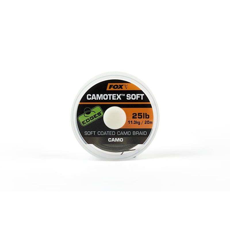 Camotex Fox Edges Soft Coated Camo Braid 35lb 20m