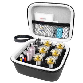 Hadwoer Portable Organizer Holder Compatible with Maker Blades & Housing, QuickSwap Tip & Explore DeepCut Blade, Storage Bag for,Maker Tool Accessories, Black Carrying Case with Lanyard